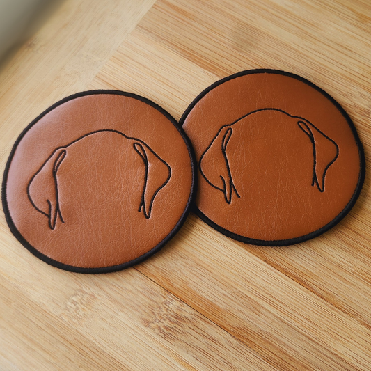 Labrador coasters- set of 2